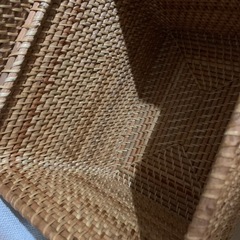 【決定】無印良ラタンボックス　特大の画像