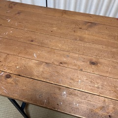 決まりました⭐︎テーブル、机、什器、作業台としての画像