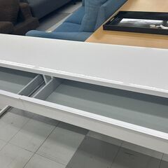 ★リユースのサカイ千葉中央店★  デスク ホワイト H74×D41×W180 クリーニング済み TC5247の画像