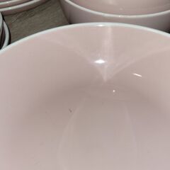 Francfranc 食器セット（ピンク）16点セットの画像