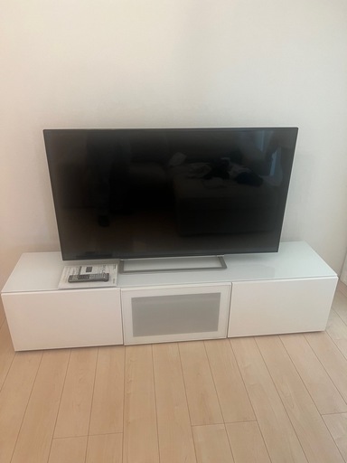 美品✨液晶カラーテレビ&テレビ台セット【牛久1】