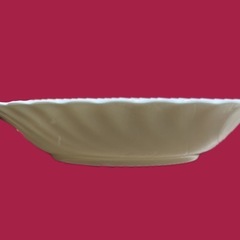 白い皿 1枚の画像