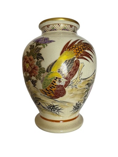 薩摩焼　錦江陶芸　花瓶　壺