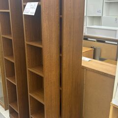 ★リユースのサカイ千葉中央店★  スライド本棚 ブラウン H180×D45×W88 クリーニング済み TC5249の画像