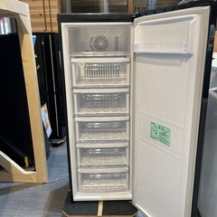 値下げしました‼️配達可【三菱】ファン式冷凍庫 144L★2017年製 クリーニング済み/→6ヶ月保証付き【管理番号1105】橋の画像