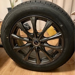 ダンロップ　215/60R17 2020年製 スタッドレスタイヤ4本セットの画像