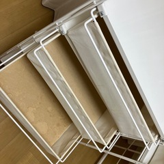 取引決定しました。無印良品スチールユニットシェルフの画像