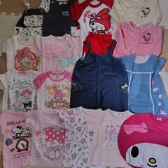 新品未使用　ベビー服　子供服　70着以上　サイズ70.80.90.100 女の子の画像