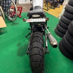 TW200 タイヤ新品 実働 ロンスイ 自賠責残あり 好調即乗り出し可の画像