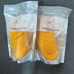 ヘナパウダー2袋&ターメリックコジック クレンジングパッド2袋の画像