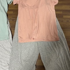 パジャマ　半袖　ハーフパンツ　Mサイズ　カップ付き　2着の画像