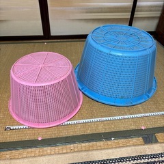 大きなざる　カゴの画像