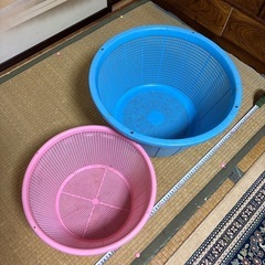 大きなざる　カゴの画像