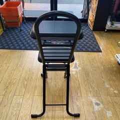 11/15値下げしました🎻楽器演奏用椅子🎷ルネセイコウ プロワークチェ  日本製 カウンターチェア 椅子 ブラック🐦‍⬛オフィス家具 工場 現場 12段階調整 NO.2654Ｆの画像