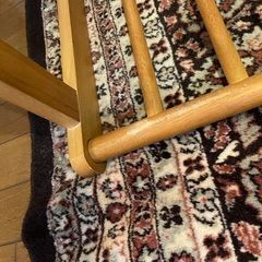 ★処分価格★500円　木製　衣装ラック　ポールの画像