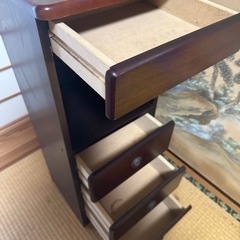 木製ラック 棚 サイドチェスト 和簞笥の画像