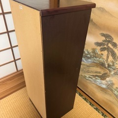 木製ラック 棚 サイドチェスト 和簞笥の画像