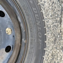 ワンシーズンのみ使用‼︎2023年製スタッドレスタイヤ155/65R13 　軽自動車用　
ダンロップ　ウィンターマックス2  の画像