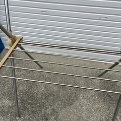 布団干しの画像