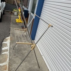 布団干しの画像