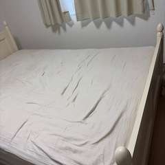 【取引決定】ダブルベット　マットレスつき付きの画像