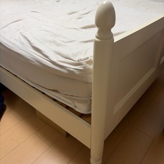 【取引決定】ダブルベット　マットレスつき付きの画像