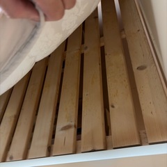 【取引決定】ダブルベット　マットレスつき付きの画像