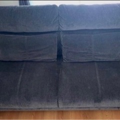 美品　グレーカウチソファーの画像