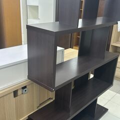 ★リユースのサカイ千葉中央店★  オープンシェルフ ブラウン H171×D31×W120 クリーニング済み TC5254の画像