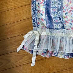 花柄チュニックワンピースの画像