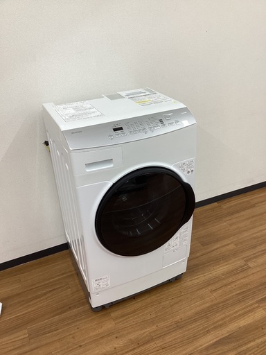 【トレファクマーケット久喜店】IRIS OHYAMA　ドラム式洗濯乾燥機 8.0kg　2022年製
