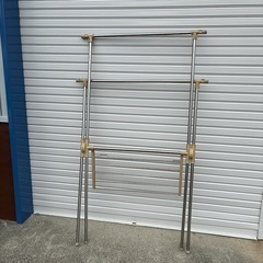 布団干しの画像