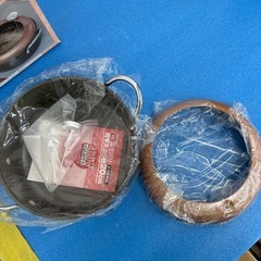 両手天ぷら鍋  20cm  未使用品の画像