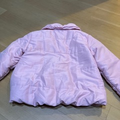 アウター 女の子 150cm ピンク 中綿コート 防寒の画像