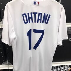 【ジャングルジャングル広陵店】NIKE　大谷翔平　ドジャースレプリカユニフォーム　Mサイズ　野球　ドジャース　タグ付きの画像
