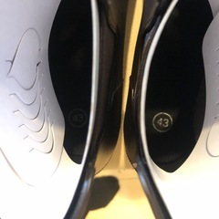 新品未使用レインブーツ　サイズ43の画像