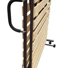 美品 ニトリ 折り畳み すのこ シングルサイズ ベッドフレームの画像