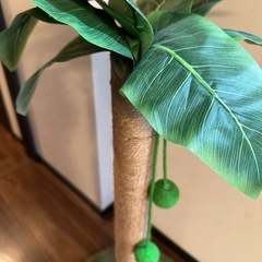 猫グッズ★爪とぎポールの画像