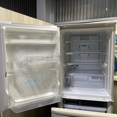 💥激安💥❗️配送•設置🉑❗️♻️処分撤去♻️2016年式　SHARP　3ドア冷蔵庫　自動製氷機　350L SJ-PW35Cの画像
