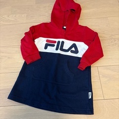 80-90サイズ　アウター1点、トップス3点、ズボン2点、ワンピース1点、の画像