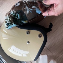 バイク用ジェットヘルメットの画像