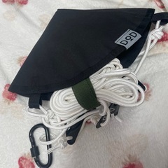 美品！DODワンポールテントS、専用グランドシート、トンガリハットセットの画像