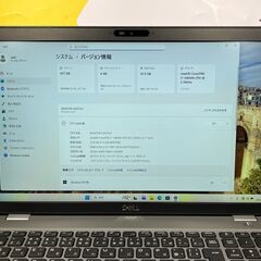 JC0947　極美品 32GB 512GB デル Precision 3551 ノートPC　大容量　大画面　高性能の画像