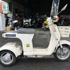 ホンダ　JOY ジョイ　TB08 3輪　スクーター 2スト　実動　レストアベースの画像