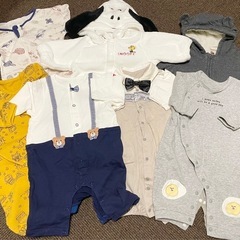 男の子向け　ベビー服　50〜70cm ベビー小物まとめての画像