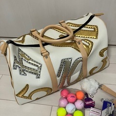 K’s MU ウエサコ ゴルフサブバッグ ボール ティーの画像