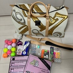 K’s MU ウエサコ ゴルフサブバッグ ボール ティーの画像