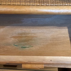 話し中！籐のラック　ラタンシェルフの画像