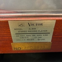 ビクター　レコードプレーヤー　ジャンクの画像