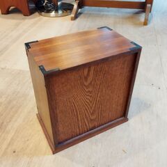 小引き出し 和風 レトロ 3段 小物入れ 小物収納 収納ボックス 小さめ　/UJ-1369 2Fの画像